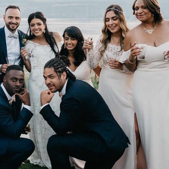 Light Pink Bridesmaid Dress - Picture 6 of 8